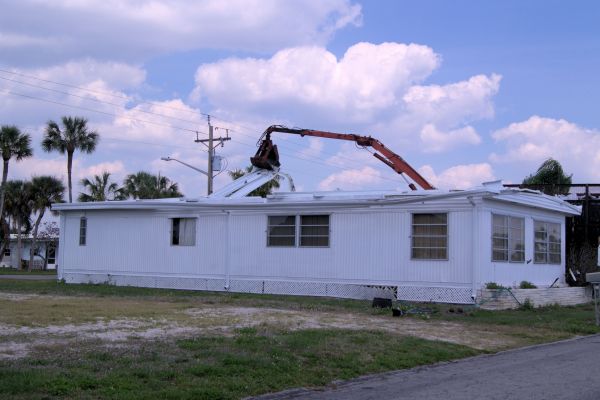 Mobile Home Demolition in Simpsonville