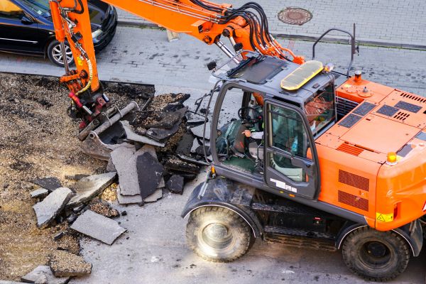 Asphalt Demolition in Simpsonville