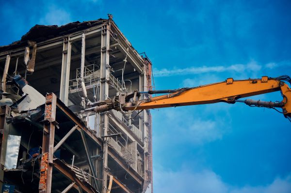 Factory Demolition in Simpsonville